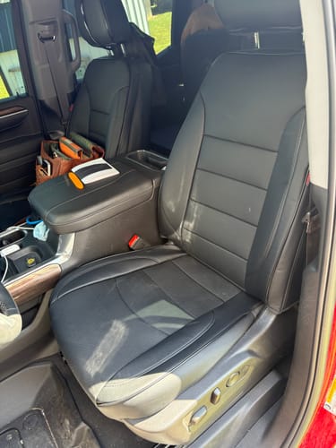 Customer photo review of Premium Custom-Fit Seat Covers