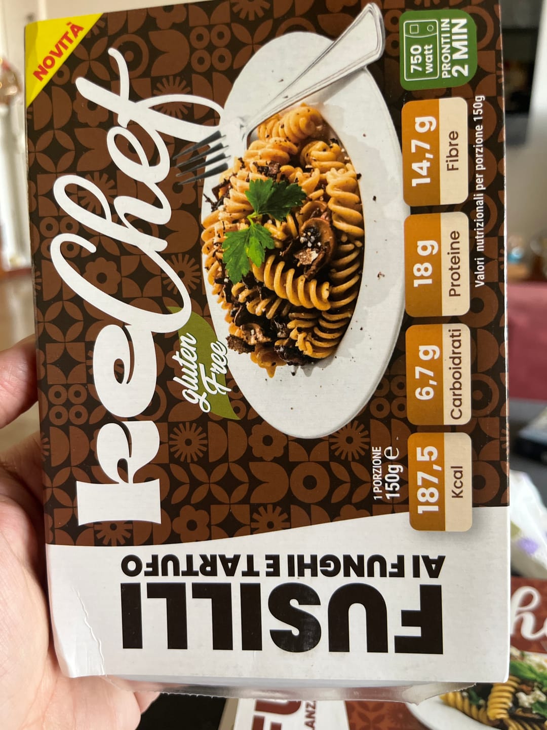 Customer photo review of Fusilli keChef ai funghi e tartufo Pronti