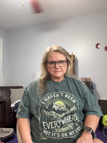 Customer photo review of On My List T-Shirt
