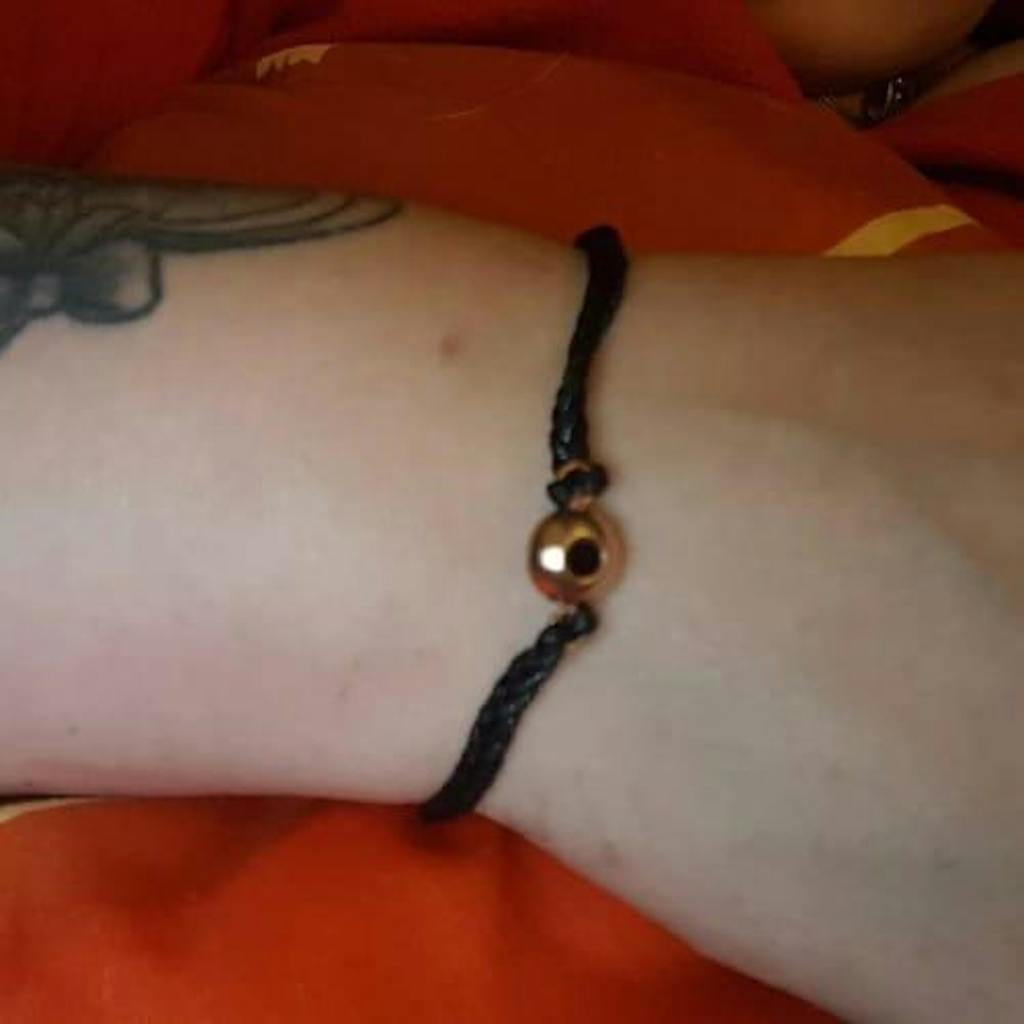 Customer photo review of Personalisiertes Foto-Erinnerungsarmband