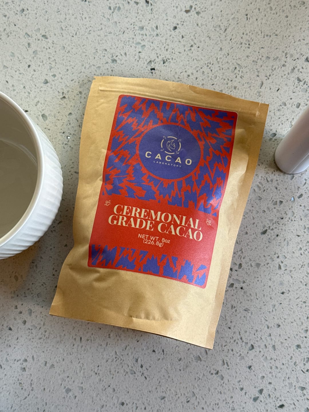 Customer photo review of 100% Arriba Nacional Ceremonial Cacao Pouch, Organic (granulated)