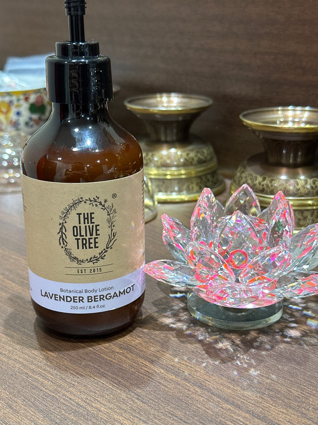Customer photo review of [New] The Olive Tree Lavender Bergamot Body Lotion 250ml