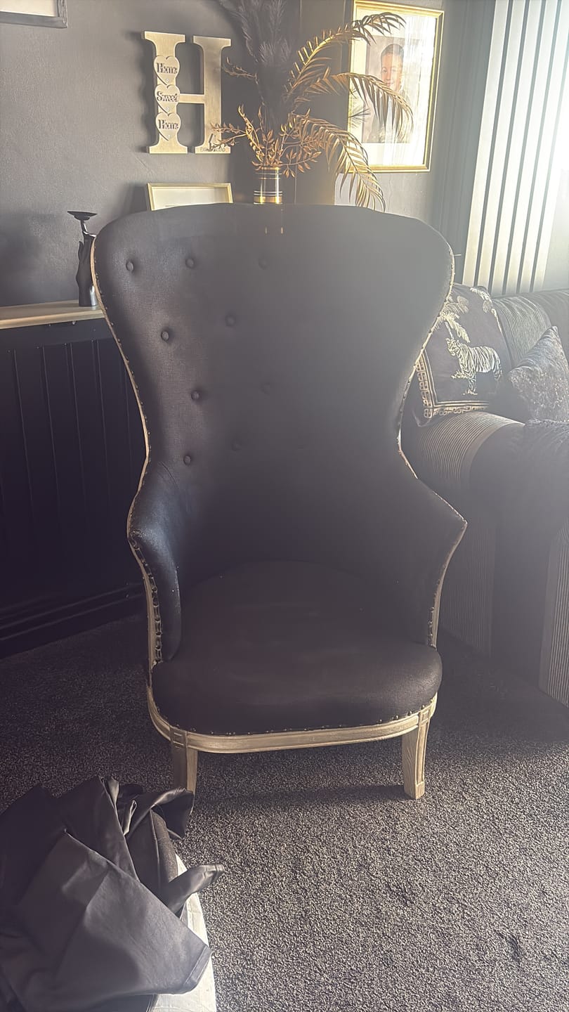 Customer photo review of Fabric Paint -- Black