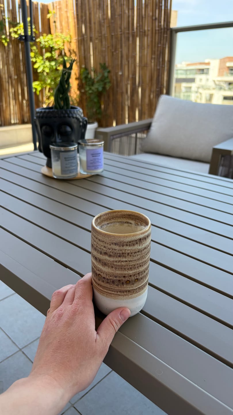 Customer photo review of מאג חיבוק – סדרת גופיטר (330 מ"ל)