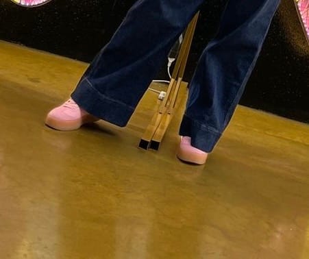 Customer photo review of Zapatilla  Milan Rosado Mujer 53740