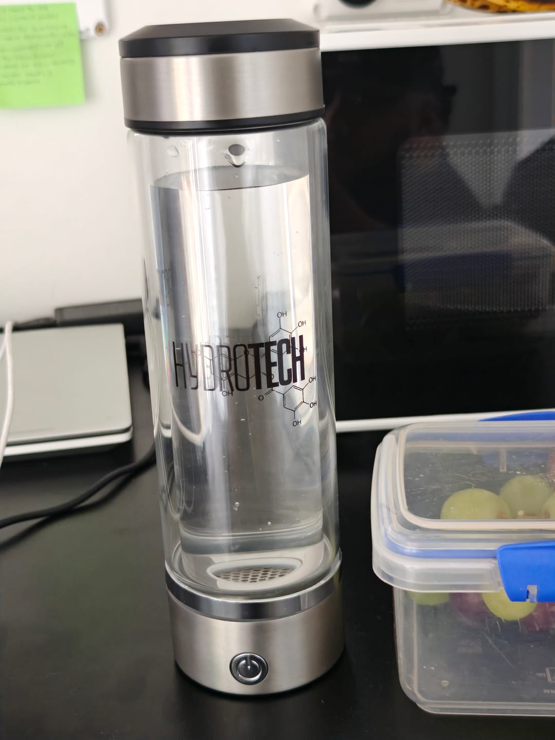 Customer photo review of Hydrogen Water Bottle