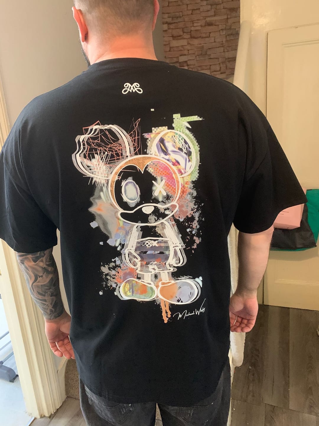 Customer photo review of Urban Mouse Limited Edition T-Shirt
