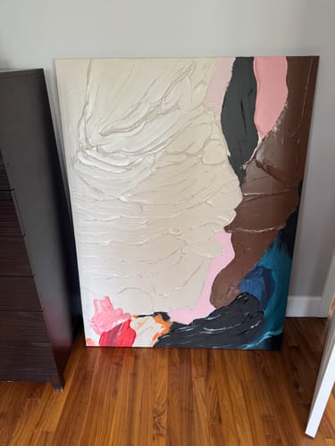 Customer review photo for Colorful Painting #CA079