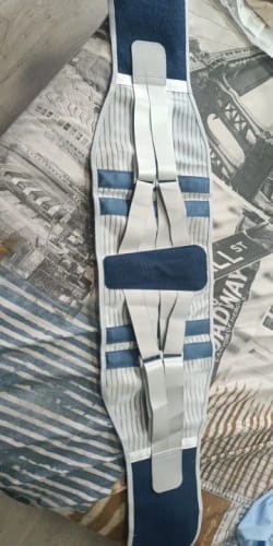 Customer photo review of Ceinture Dorsale Maintien Fort