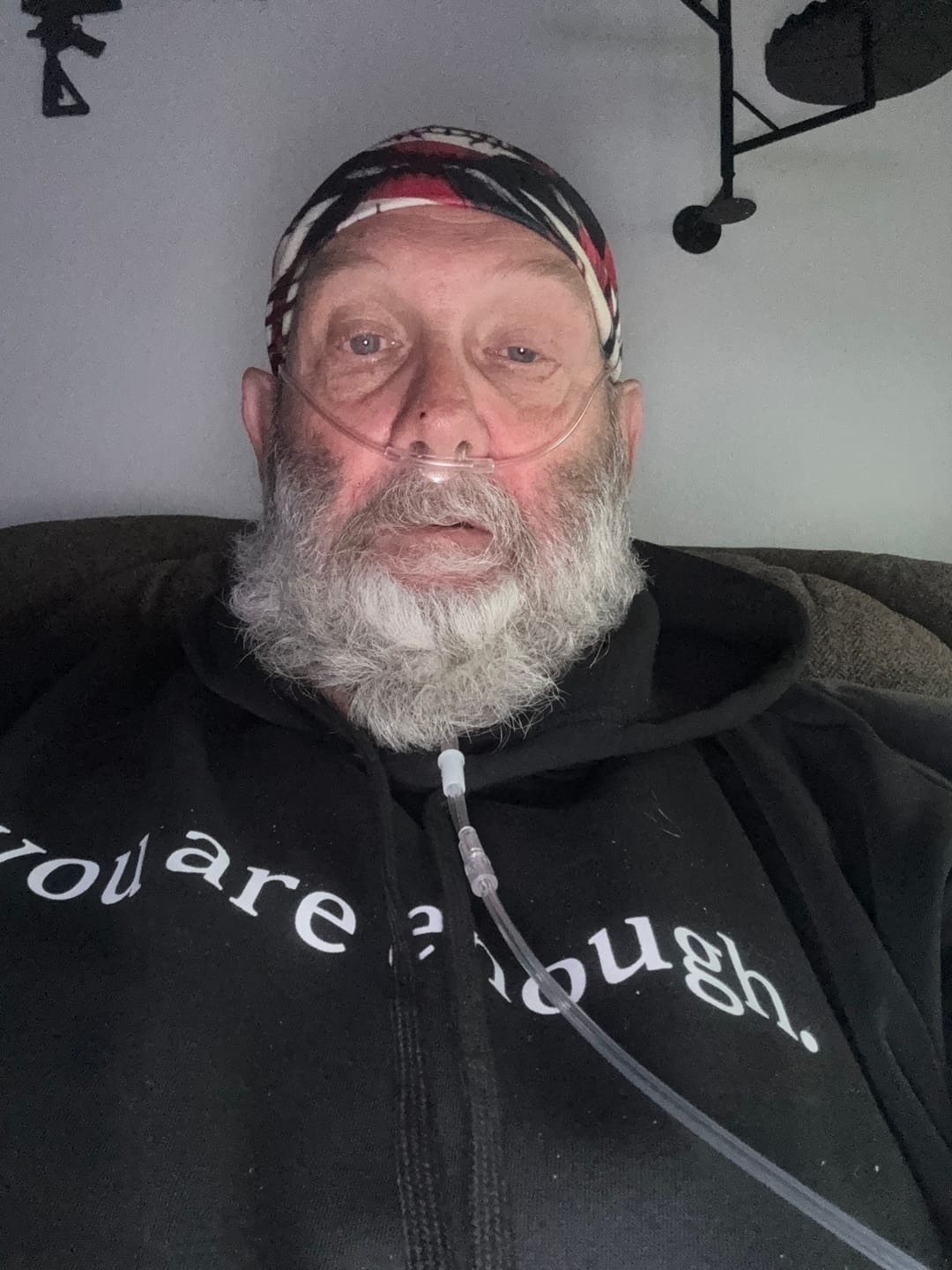 Customer photo review of The Original 'Dear Person Behind Me' Zip-Up Hoodie