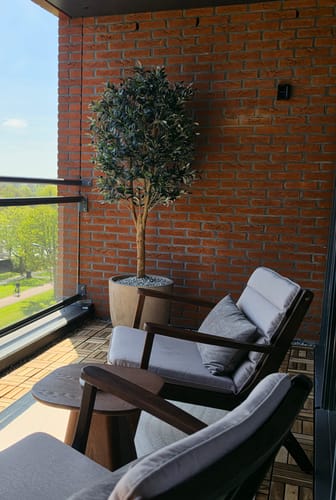 Customer photo review of Kunst Olijfboom 160cm Deluxe