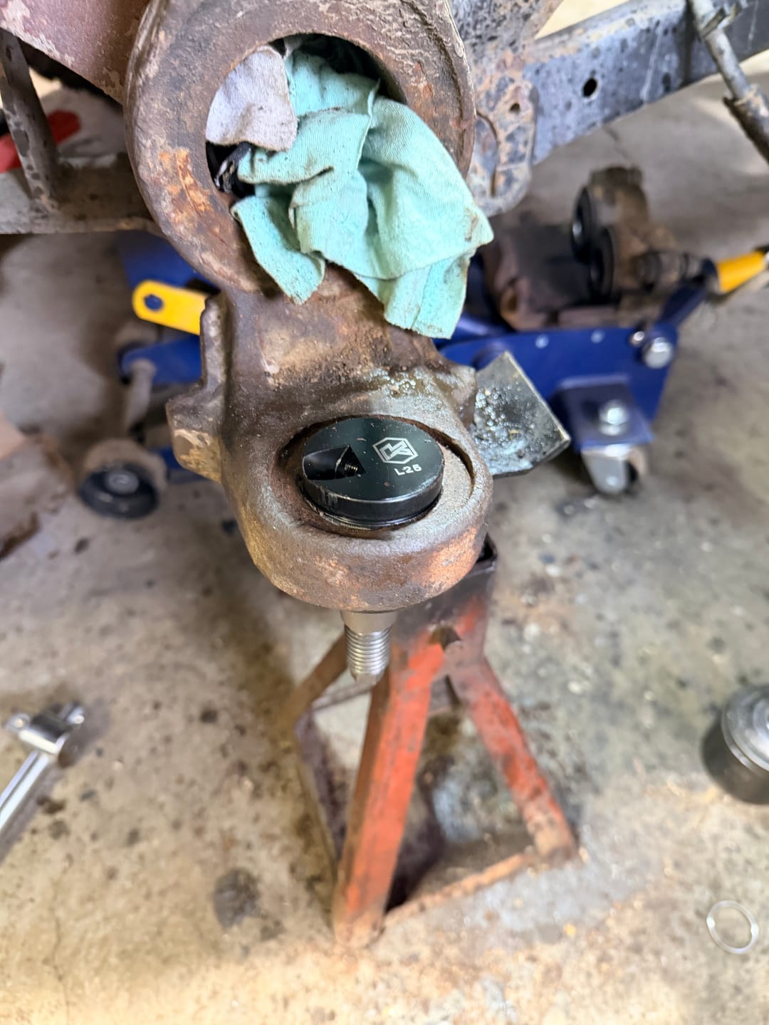Customer photo review of 2003-2013 Cummins Upper & Lower Ball Joint Package (0313BJPACK)