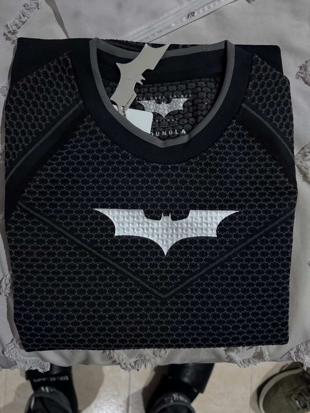 Customer photo review of BATMAN COMPRESSION TEES #4259