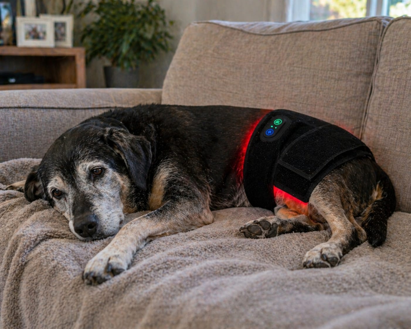 Customer photo review of RedPaw Red Light Therapy