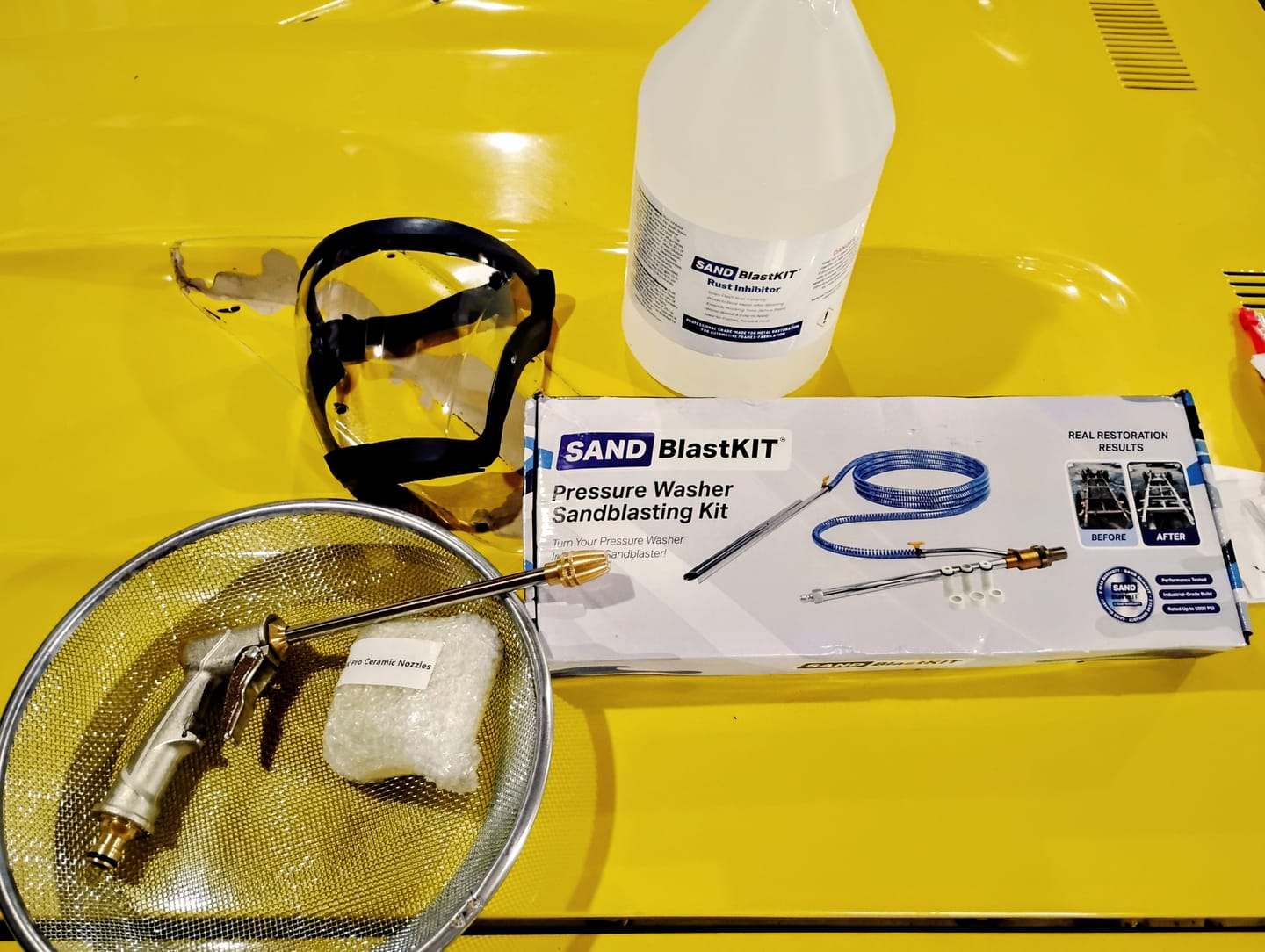Customer photo review of PRO SANDBLASTKIT™