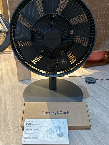 顧客對BALMUDA The Greenfan 專用電池及充電座套裝 香港行貨 EGF-P120的照片評價