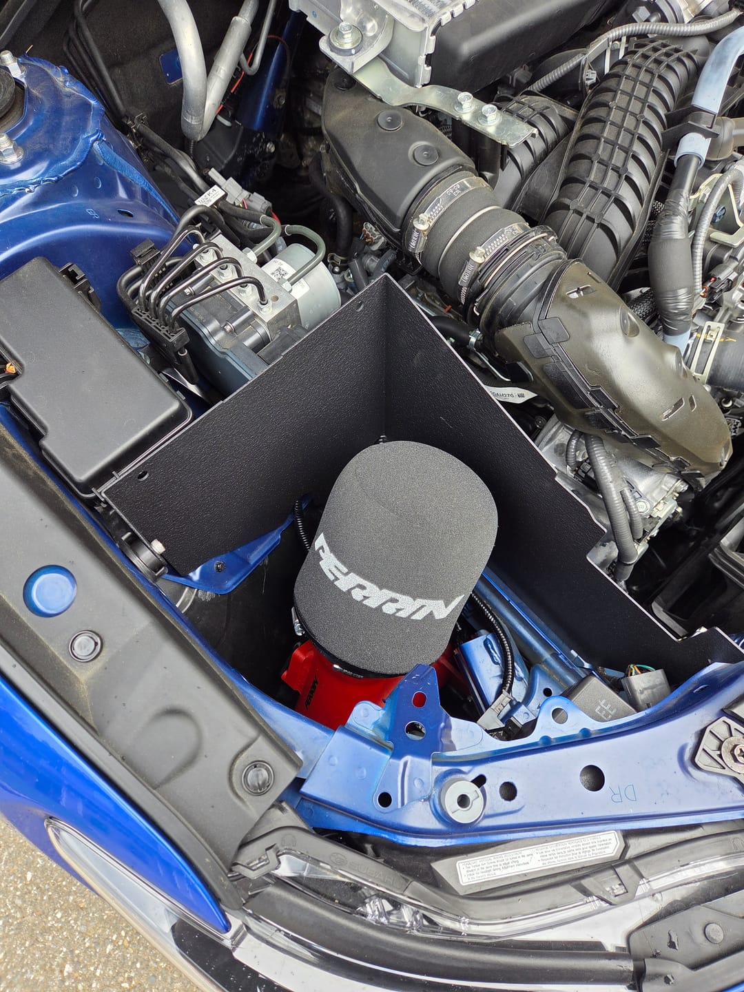 Customer photo review of Intake, Cold Air with Heatshield for 2022-2026 WRX