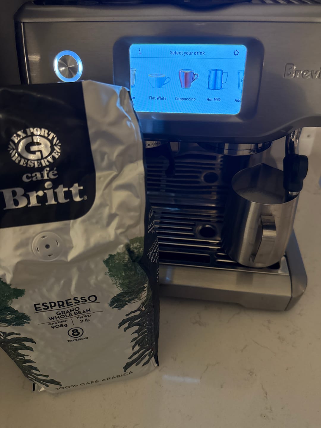 Customer photo review of COSTA RICAN ESPRESSO COFFEE 2LB