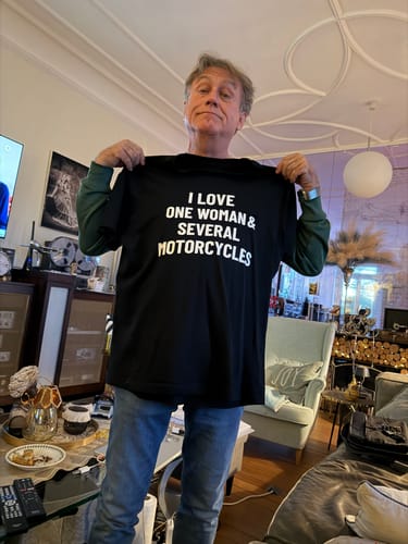 Customer photo review of ONE WOMAN BIKES 026 T Shirt