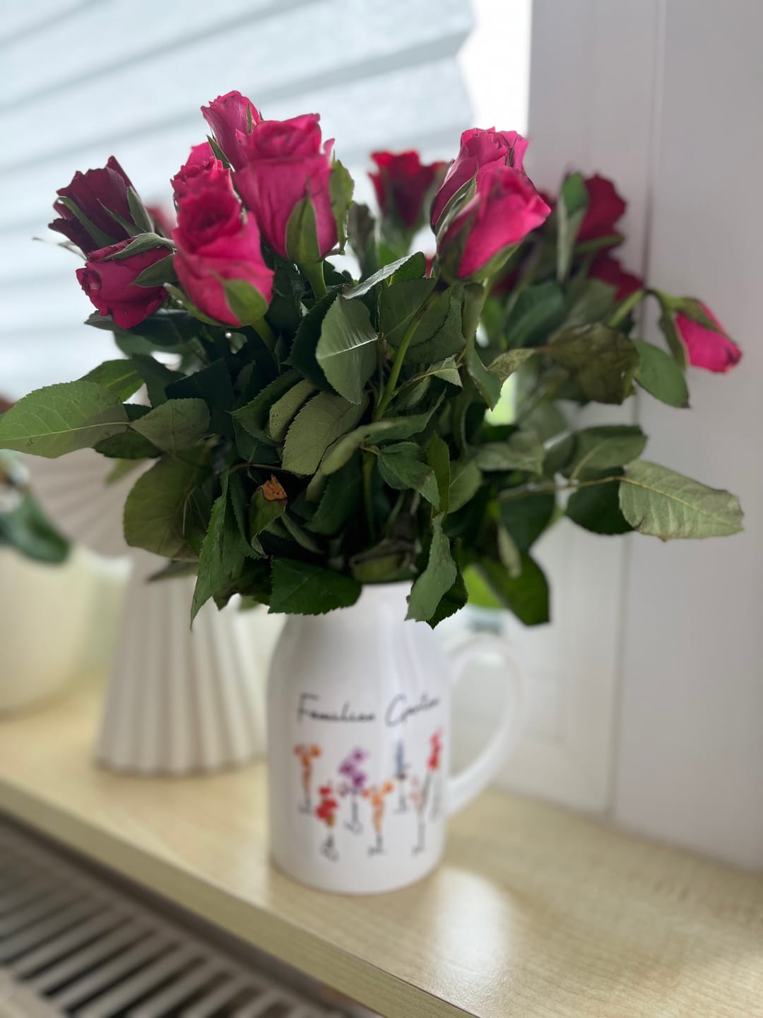 Customer photo review of Mamas Garten - Personalisierte Vase für Mama und Oma mit Geburtsblumen