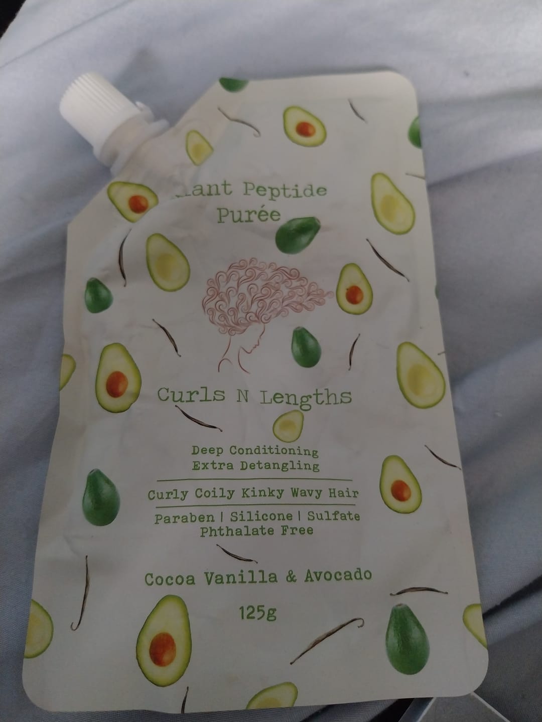 Customer photo review of Plant Peptide Conditioner