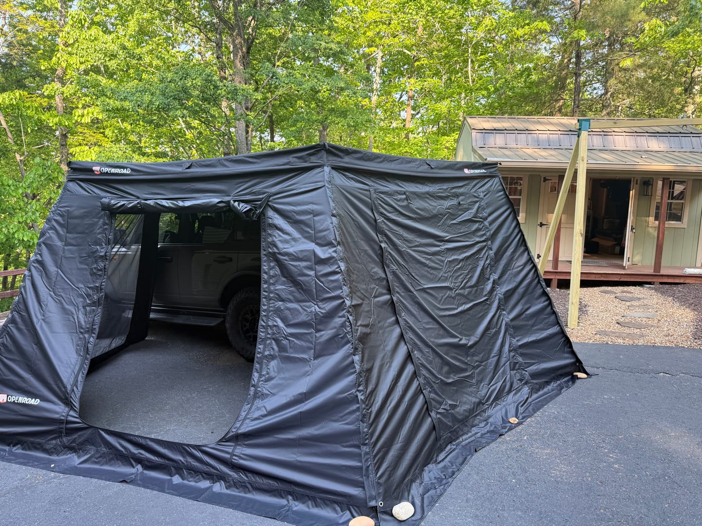 Customer photo review of OPENROAD 270 Awning Side Wall