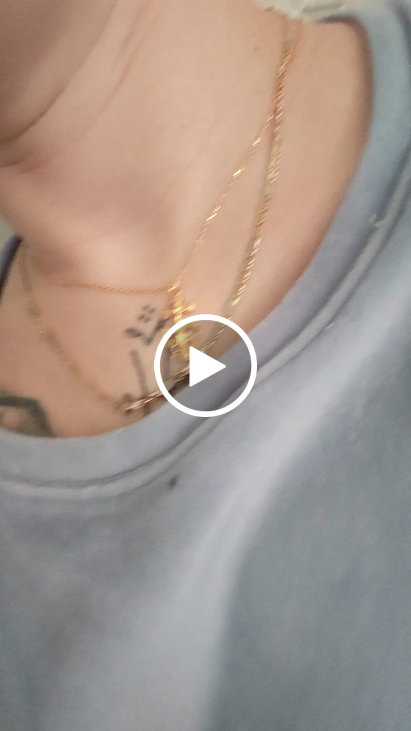 Customer video review of Collar Cruz de Caravaca