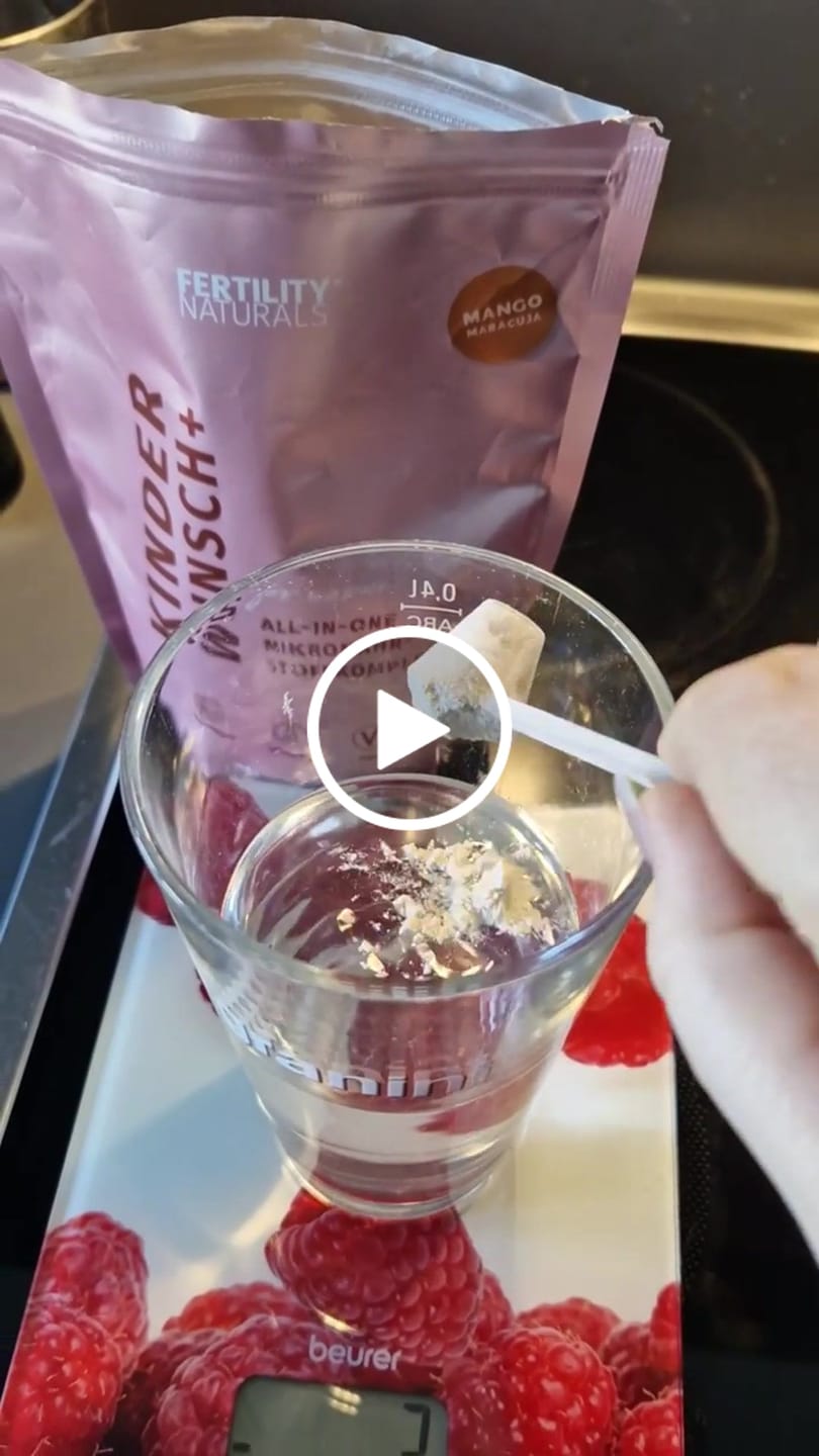 Customer video review of Kinderwunsch Essentials