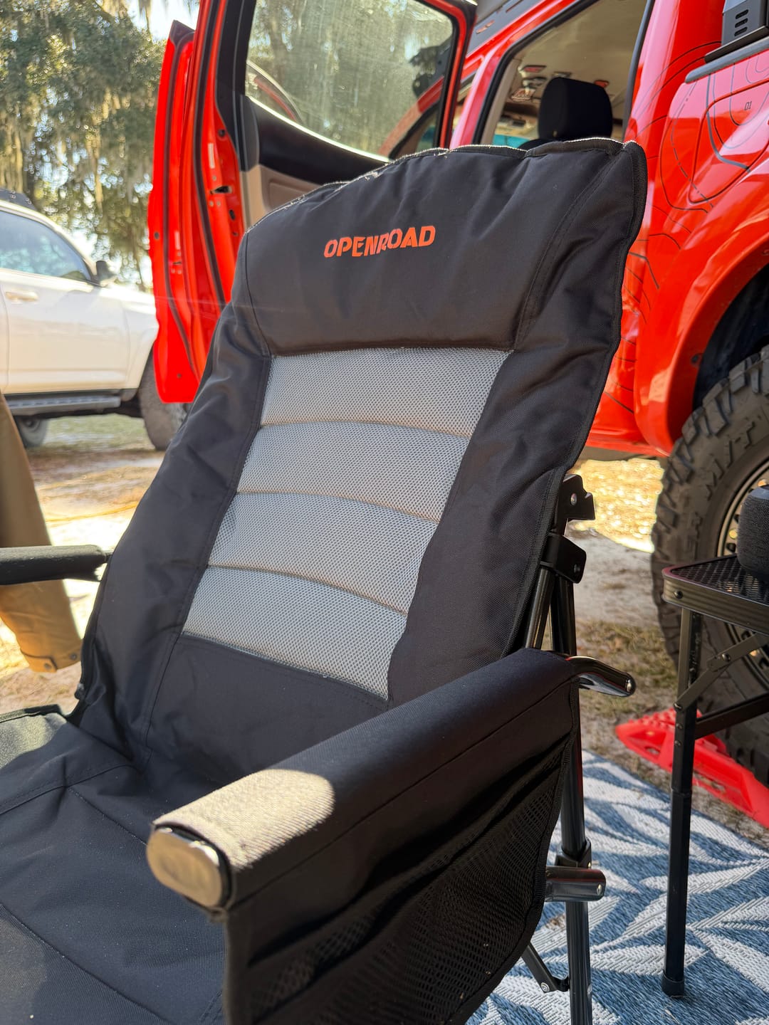 Customer photo review of OPENROAD Camping Chair Pro