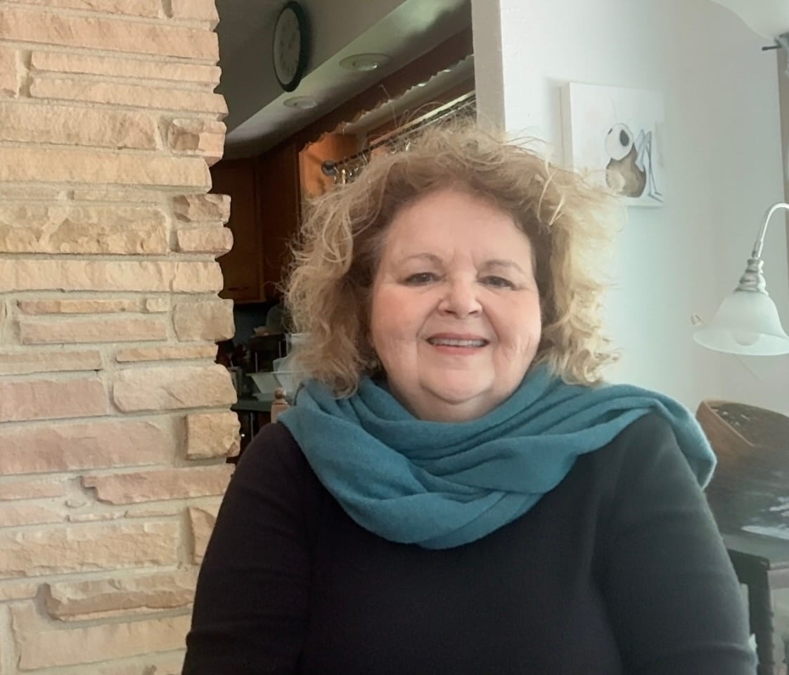 Customer photo review of Brand New Ocean Green Recycled Cashmere Wrap