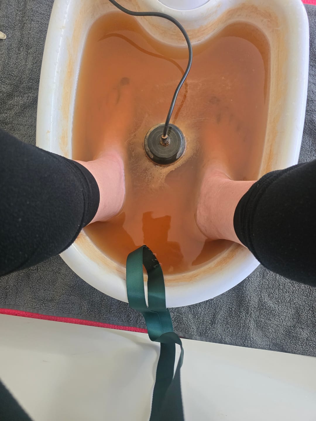 Customer photo review of Elektrolyse-Fußbad