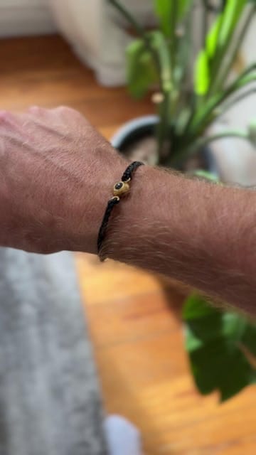 Customer photo review of Personalisiertes Foto-Erinnerungsarmband