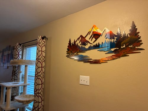Customer photo review of Zion National Park Printed Wall Art