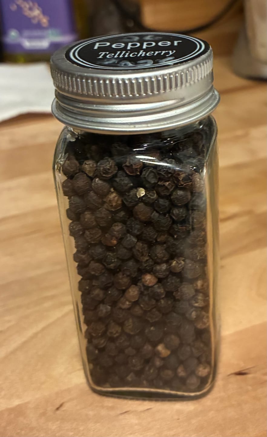Customer photo review of Tellicherry Black Peppercorn