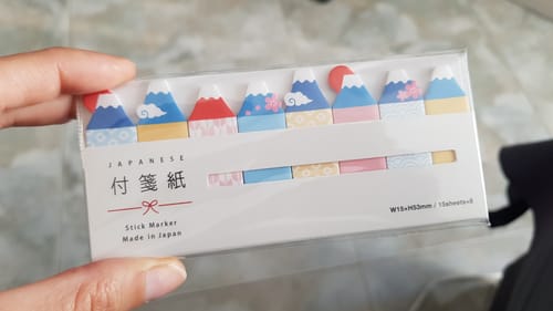 Customer photo review of Segnalibro del Monte Fuji