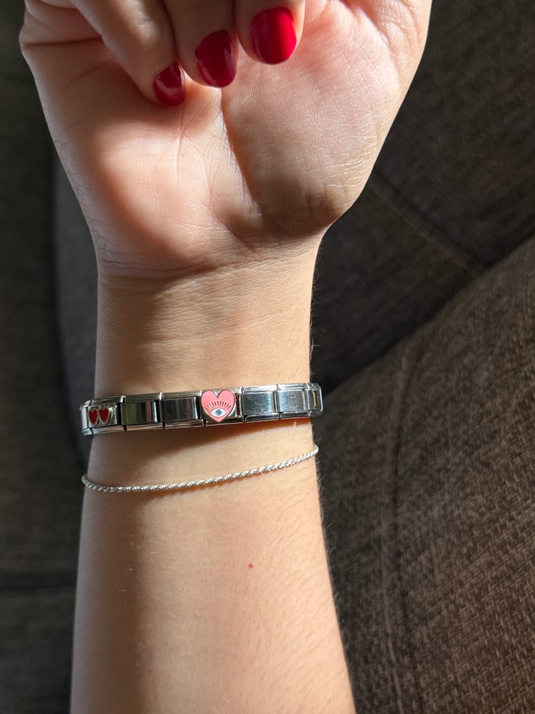 Customer photo review of Charm Ojo suerte
