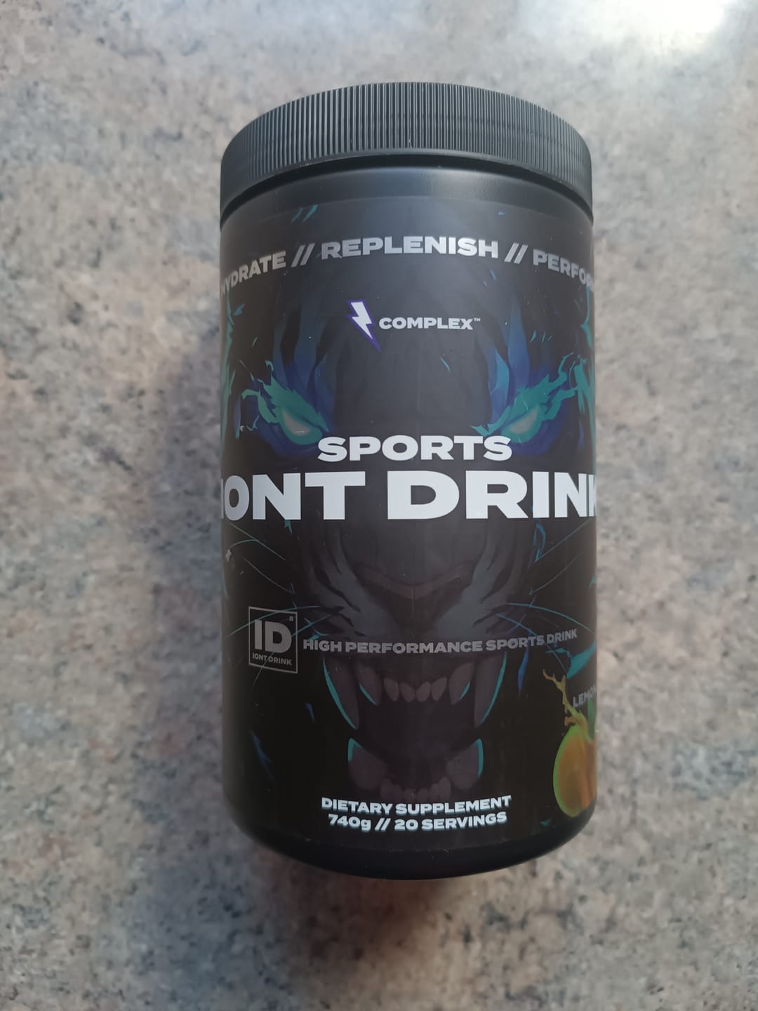 Customer photo review of Dual-Carb Ion Drink