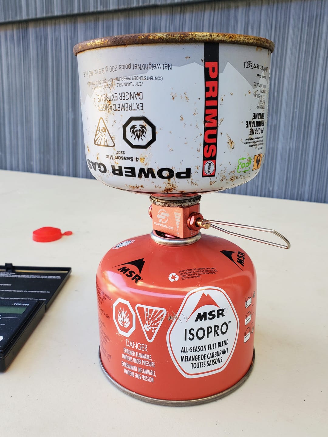 Customer photo review of FlipFuel® Fuel Transfer Device