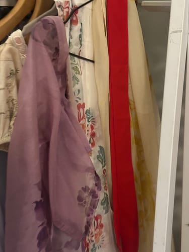 Customer photo review of Tuan'Er 团儿 Tang Dynasty Restoration Mulberry Silk Qixiong Ruqun Set