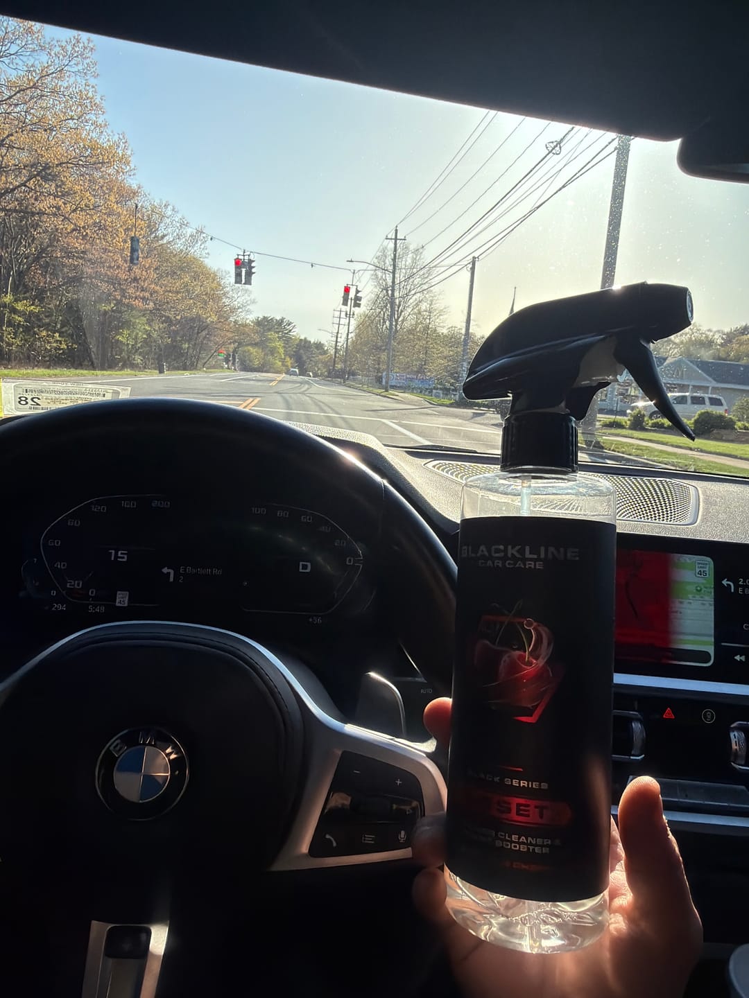 Customer photo review of BLACKLINE® RESET INTERIOR CLEANER & SCENT BOOSTER