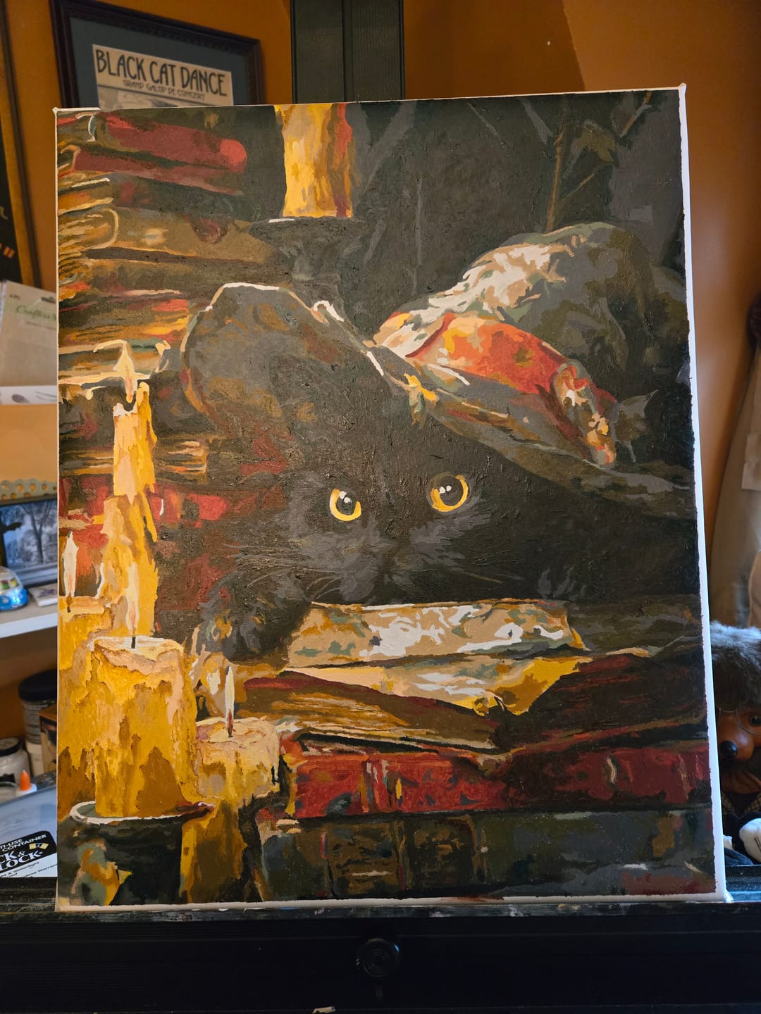 Customer photo review of Spells keeper | Paint by Number