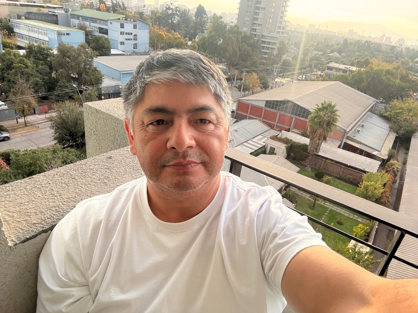 Customer photo review of Polera Pima Melange