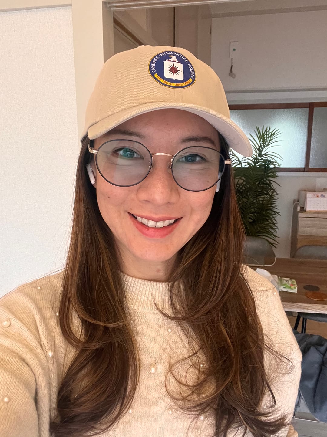 Customer photo review of Candace Intelligence Agency Hat