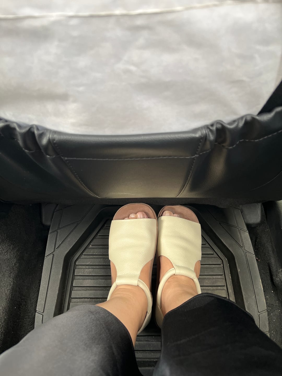 Customer photo review of Women Summer Soft Genuine Leather Flat Sandals