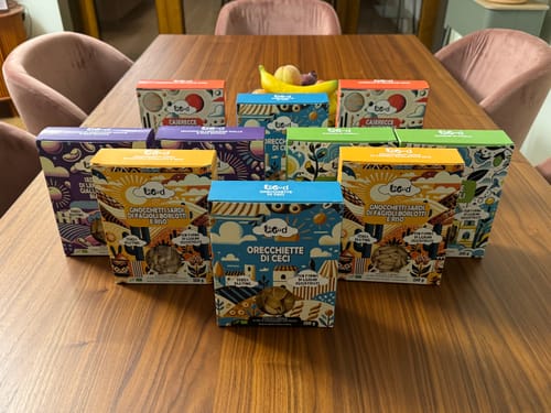 Customer photo review of 10 Pacchi da 250 gr di Pasta di Legumi Decorticati 𝐋𝐞𝐠𝐮𝐝