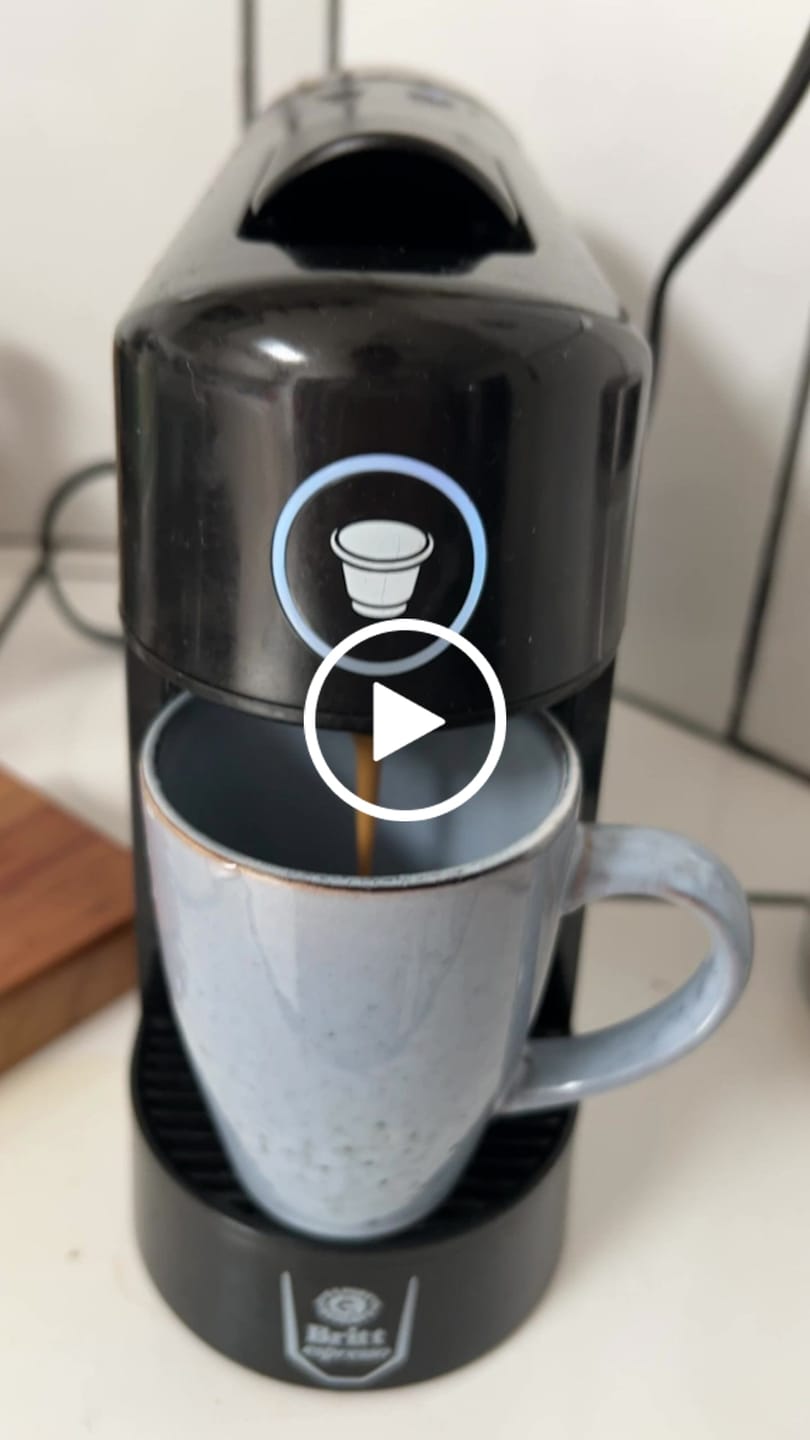 Customer video review of Britt Espresso Cápsulas Intenso