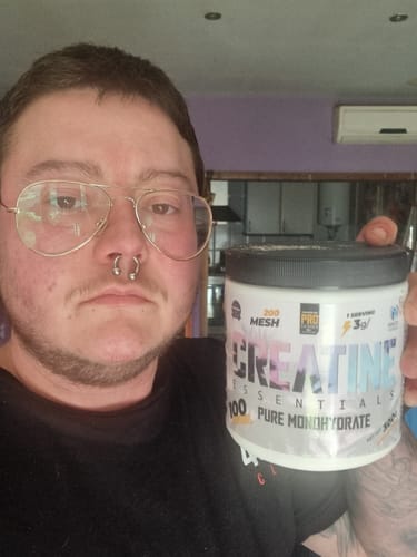 Customer photo review of Creatina PREMIUM 100% Monohidrato de máxima pureza y calidad.