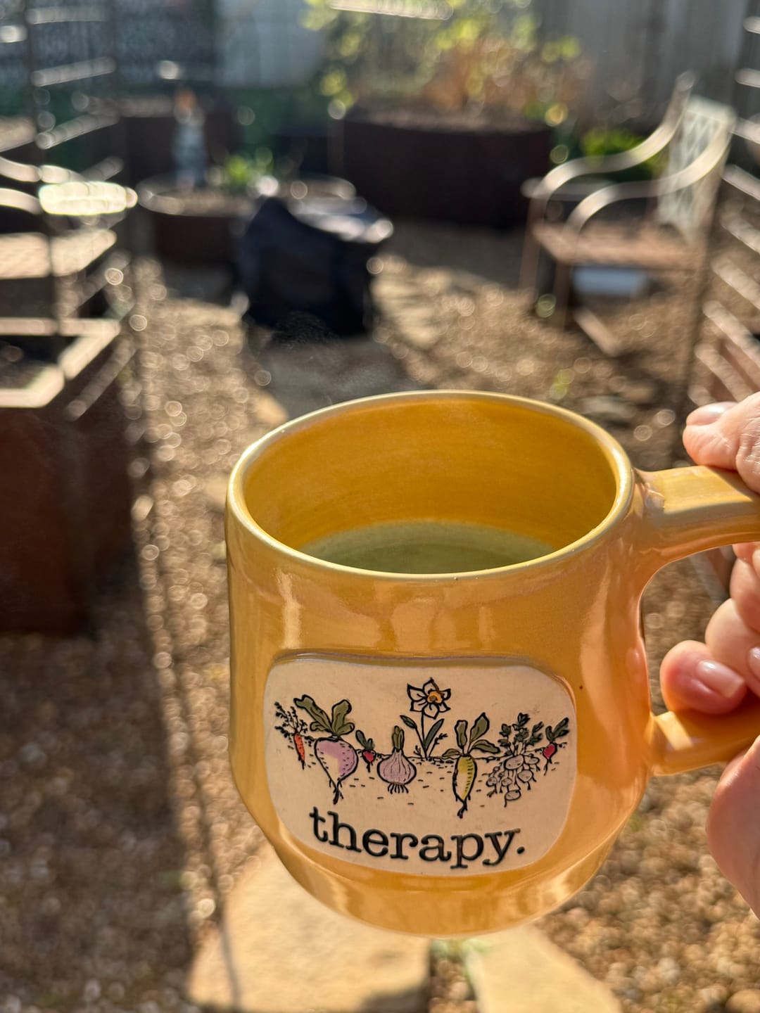 Customer photo review of Garden Therapy Mugs