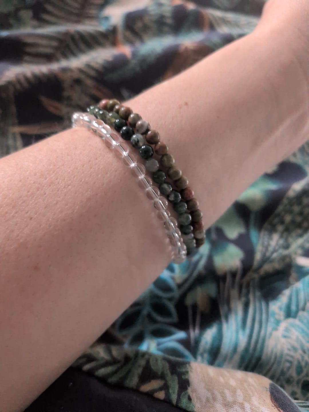 Customer photo review of Healing Bracelet Stack