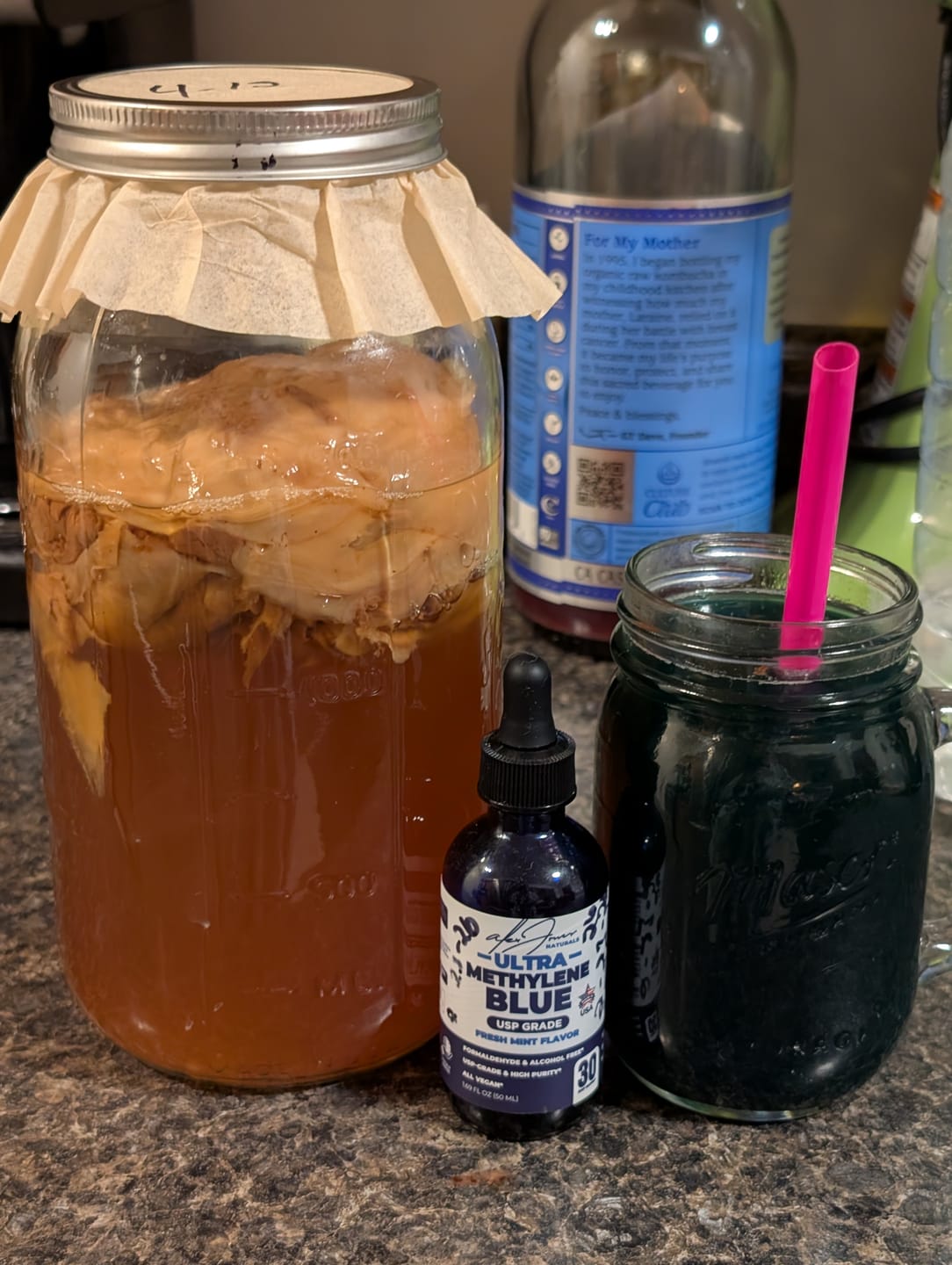 Customer photo review of Ultra Methylene Blue - Fresh Mint Flavor (50mL) (30 Servings)